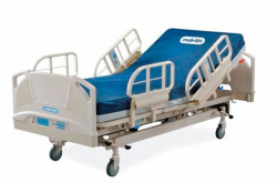 Multifunctional hospital bed Hill-Rom 305 (Mattress+Bedside table)
