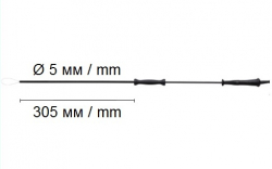 Monopolar electrosurgical loop for hysterectomy (removal of the uterus) BOWA (Germany)