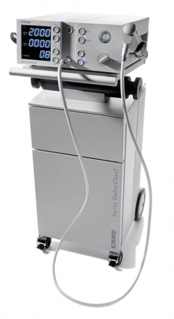 Swiss Dolorclast Classic radial shock Wave therapy device (EMS; Switzerland)