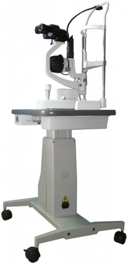 S350S slit lamp with table