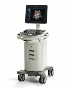 HD 5 Ultrasound System (Philips)+4D visualization mode
