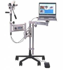 Video holposcope model 3MV LED with 3-step magnification 7.5/15/30x, with built-in USB camera (Leisegang, Germany)