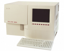 Automated hematology analyzer CELL-DYN 1800 (Abbott)
