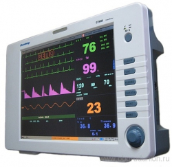 GT 9000 15-inch Patient Monitor with Capnography and Thermal Printer
