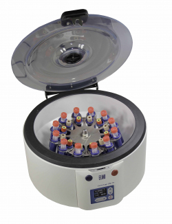 SM-6MT ELMI centrifuge with rotor for 24 tubes of 12 ml
