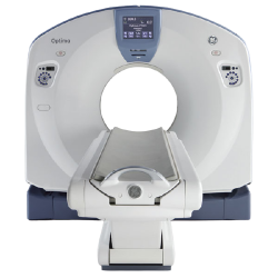 GE Optima CT520 CT scanner (16 slices)